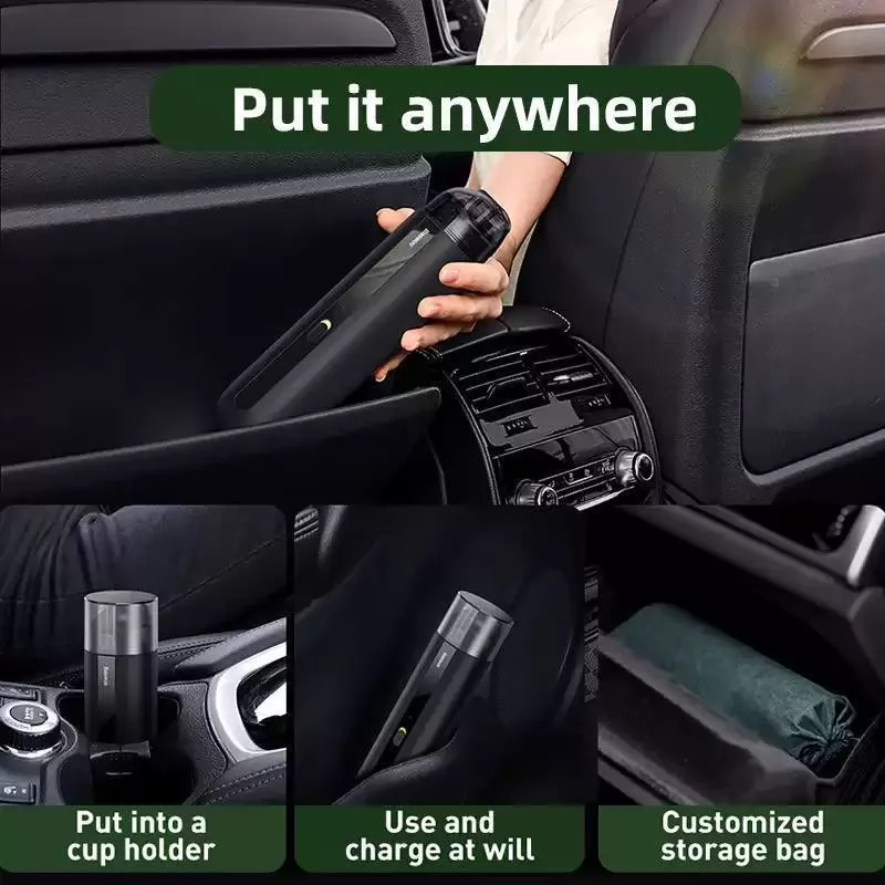 Baseus Aspirateur de Voiture sans Fil-6
