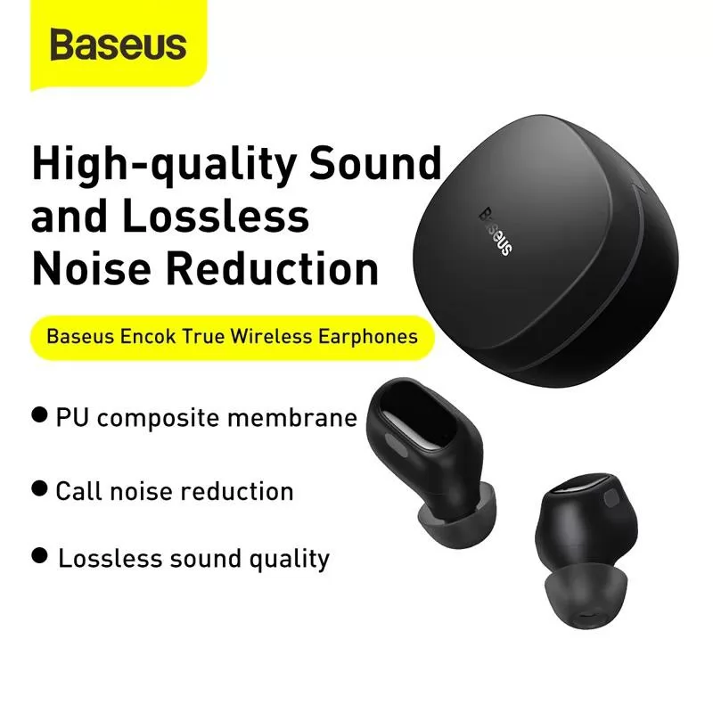 Baseus écouteurs sans fil Bluetooth WM01 TWS-4