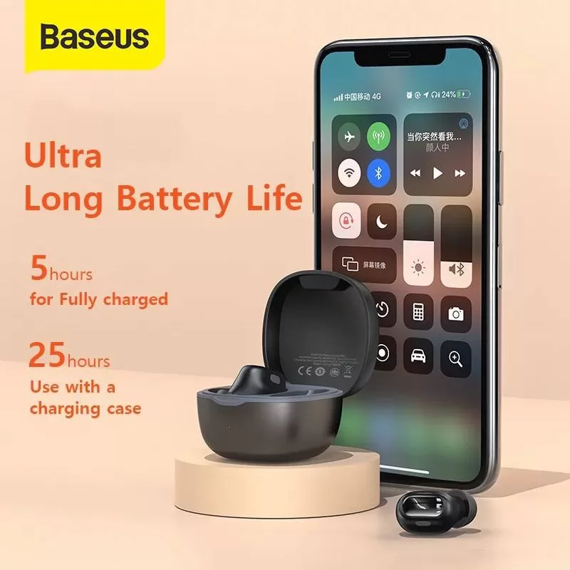 Baseus écouteurs sans fil Bluetooth WM01 TWS-5