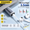 Adaptateur Audio USB-A vers Jack 3,5 mm ESSAGER Aluminium Pro – Carte Son Externe Plug & Play pour PC, Mac, PS5 & PS4image 4