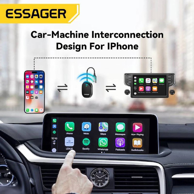  Adaptateur pour Voiture Essager image 3