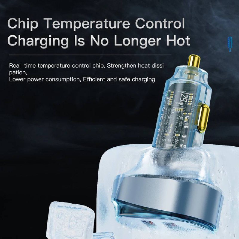 Allume-Cigare Essager avec Charge Rapide 125W image 3