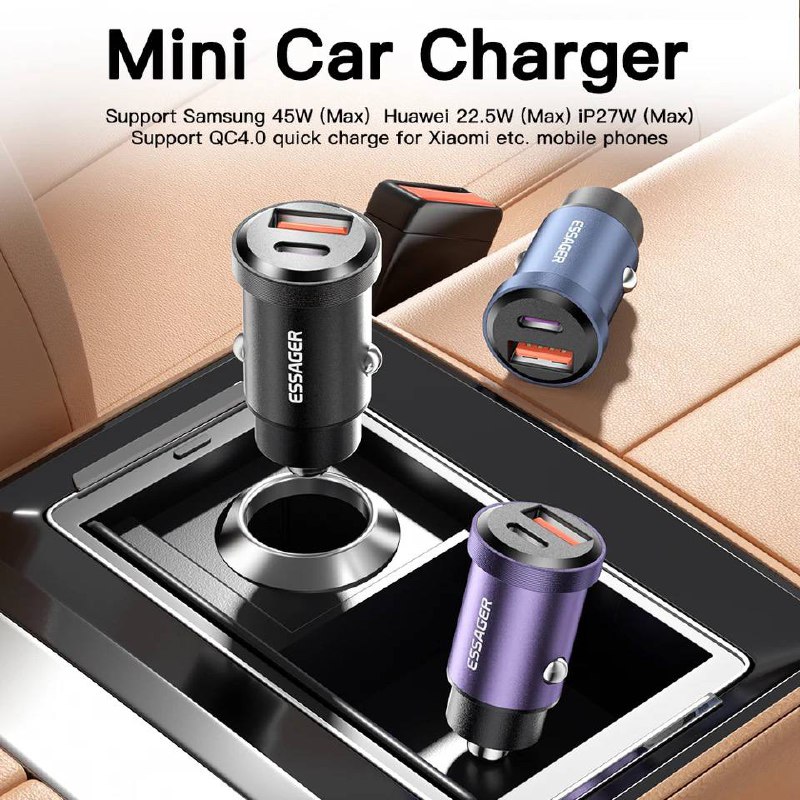 Allume-Cigare Essager USB Type-C 45Wimage 4