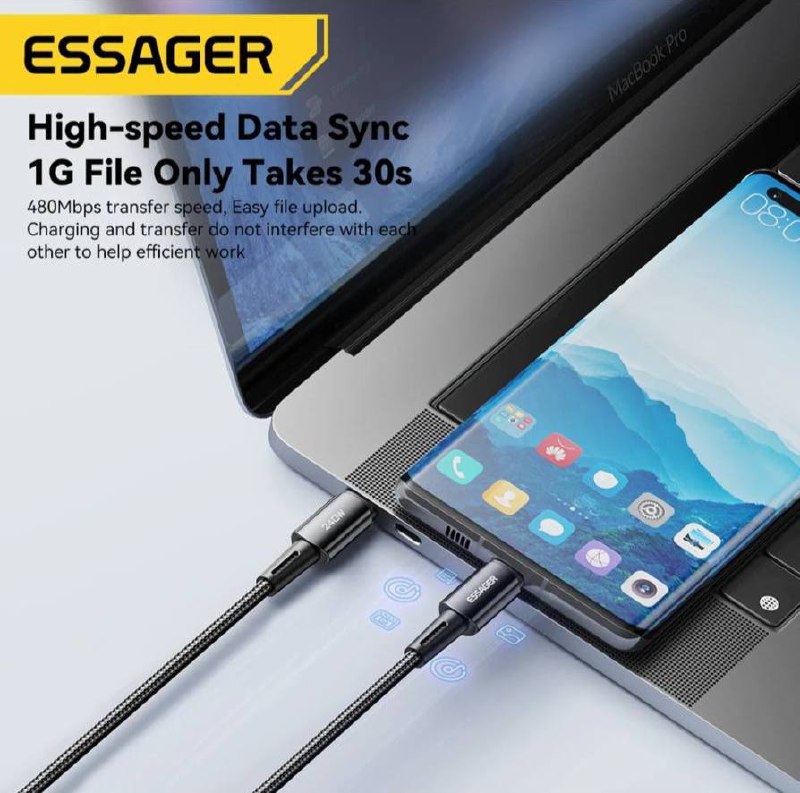 Câble Essager Super Rapide 240Wimage-2