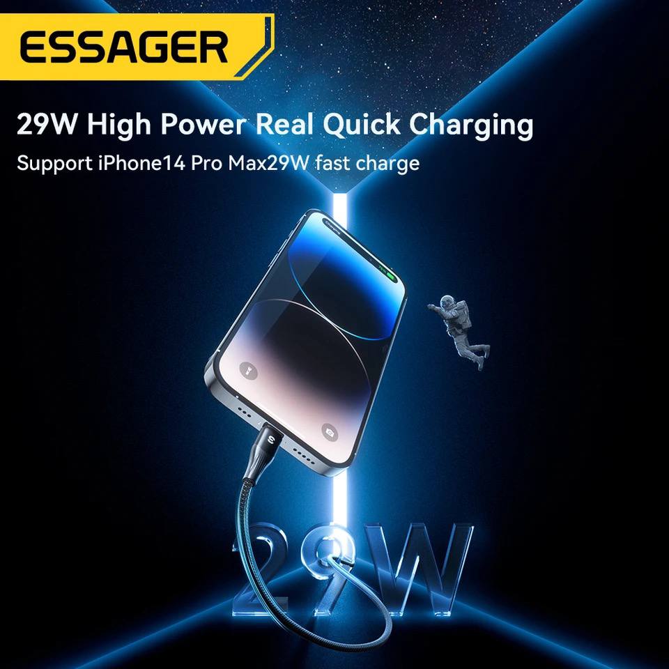 Câble Essager Type-C vers iPhone 29Wimage-2