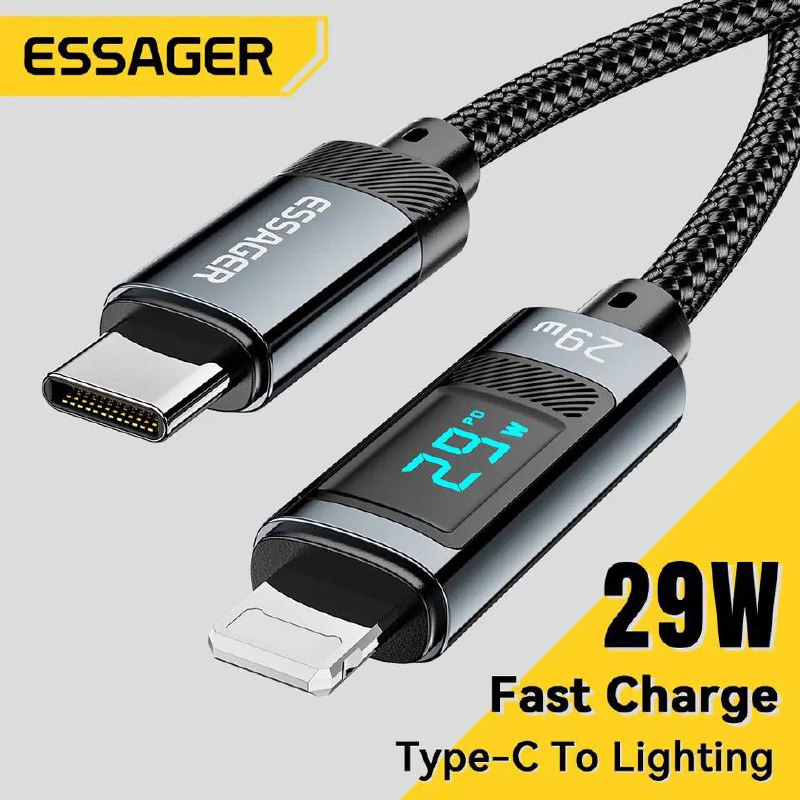 Câble Essager Type-C vers iPhone 29W image 1
