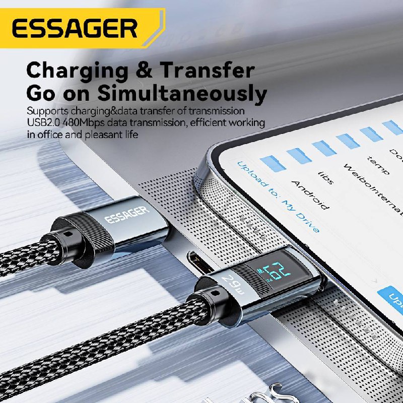 Câble Essager Type-C vers iPhone 29Wimage 4