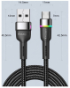 Câble Micro-USB ESSAGER 2 Mètres (2A - EXCM-XCDA01) – Câble de Charge Rapide Tressé avec Indicateur LED Lumineuximage-2