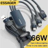 Câble pour Charge Rapide Essager 3-en-1 66W image 1