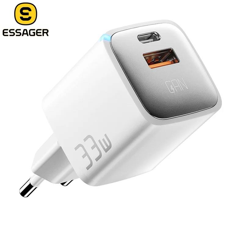 ESSAGER -  Chargeur Rapide Essager 33W avec 2 Sorties
