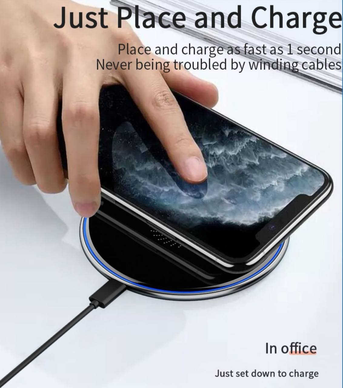 Chargeur sans fil Essager 15W image-2