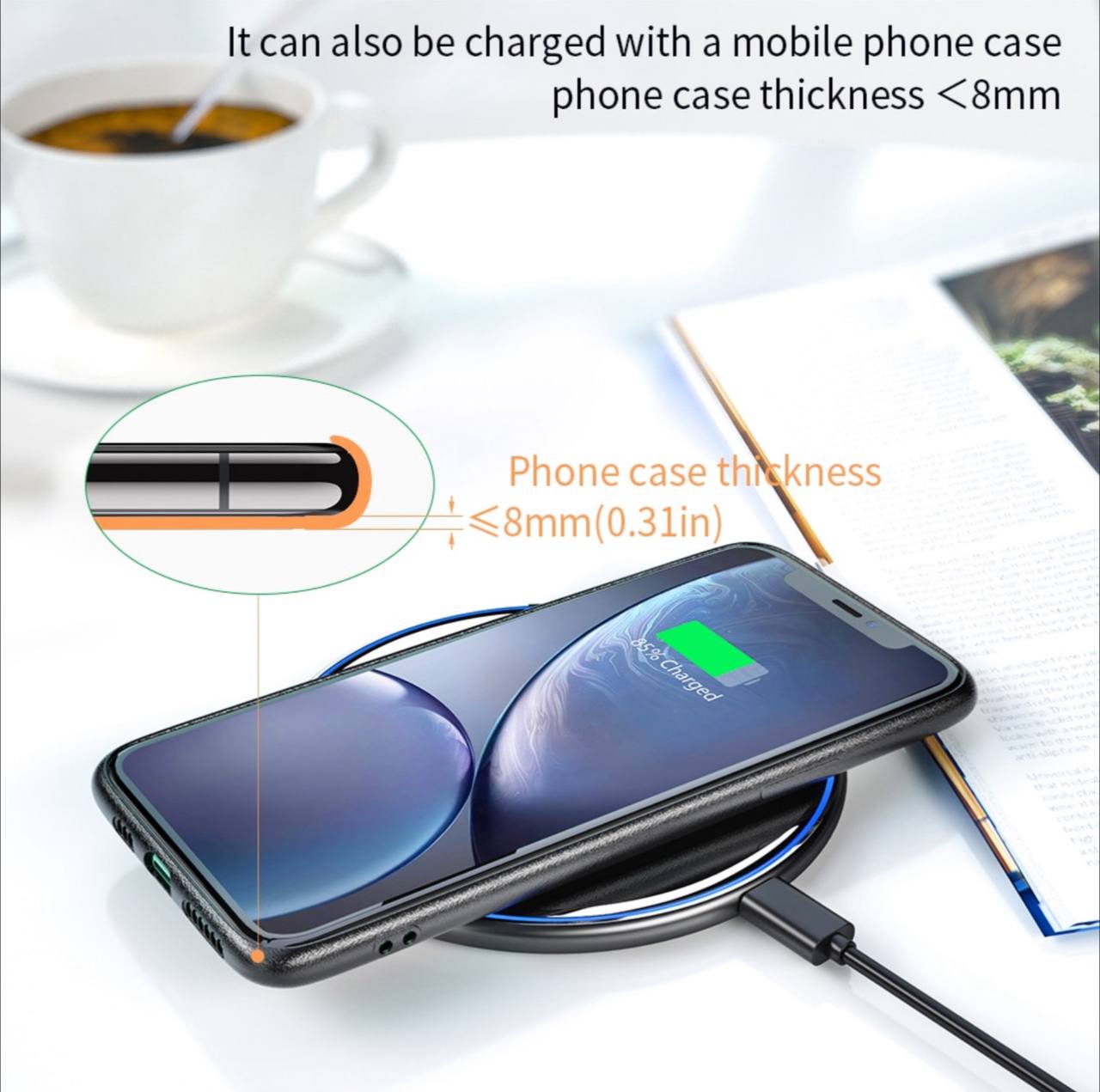 Chargeur sans fil Essager 15W  image 3