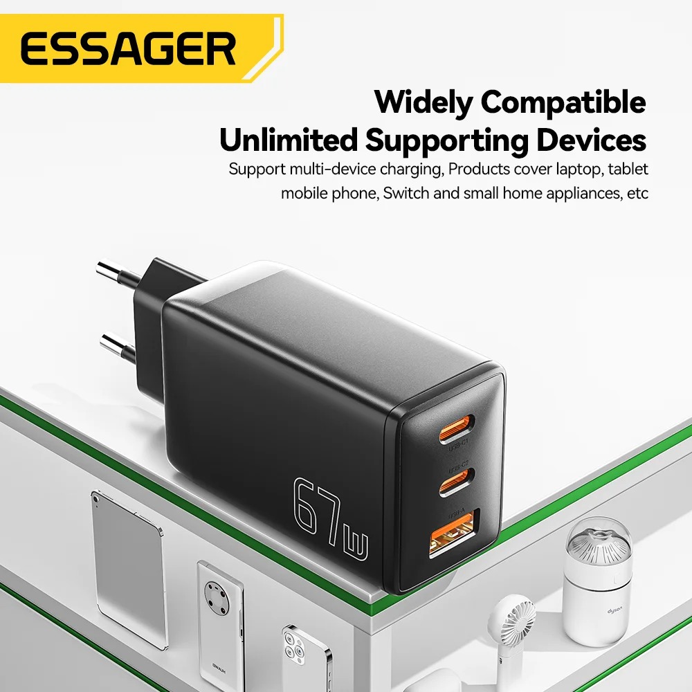Chargeur USB-C 67W Essager  image 3