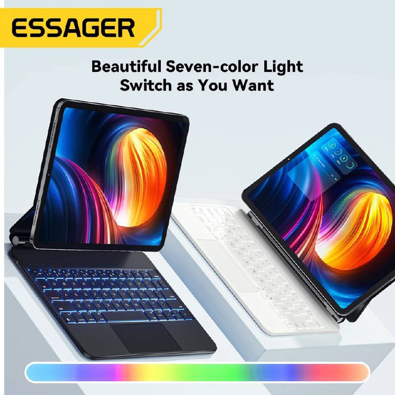 Clavier Pliable Essager Bluetooth iPad 12.9 Poucesimage-2