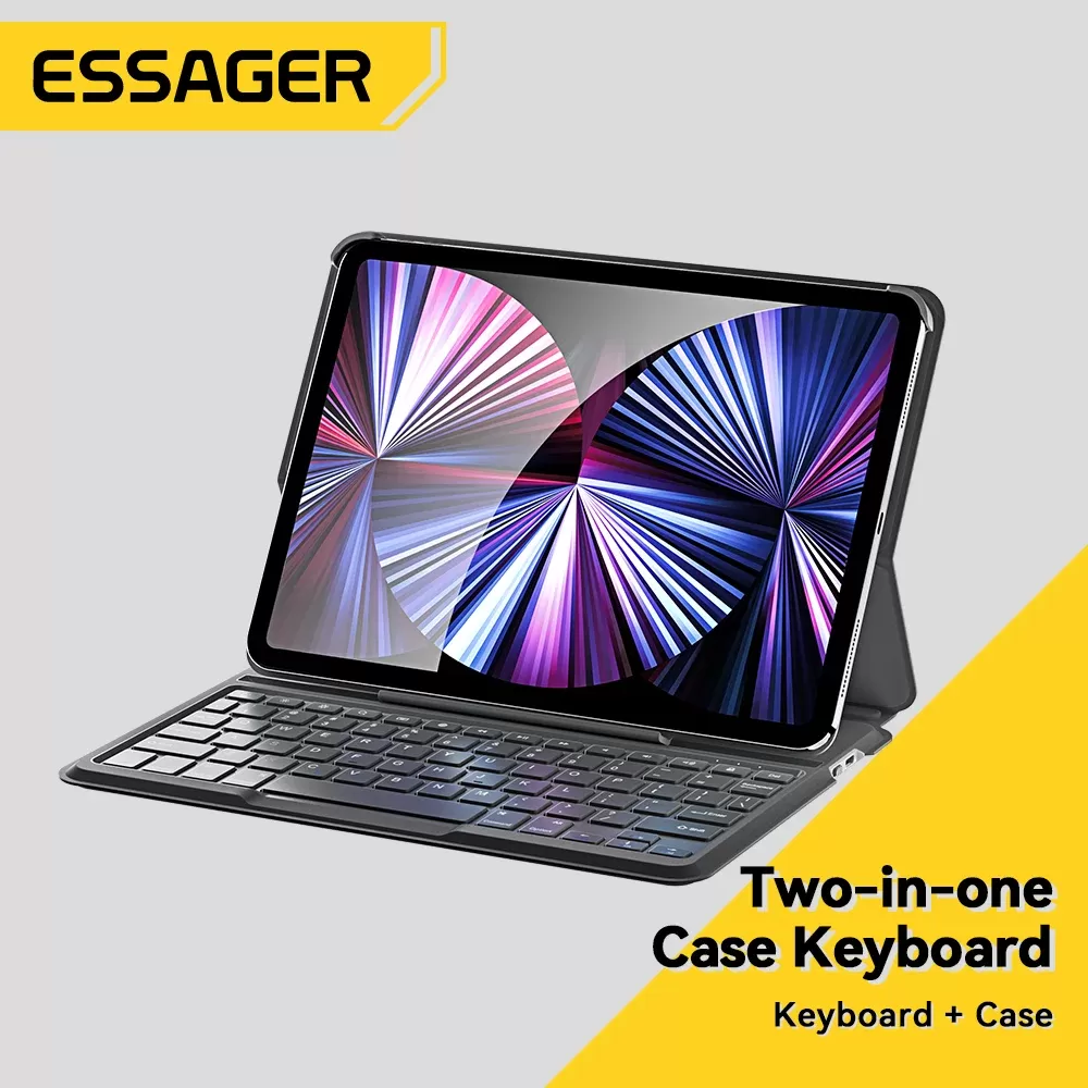 ESSAGER - Clavier sans fil Bluetooth Essager pour iPad 10e