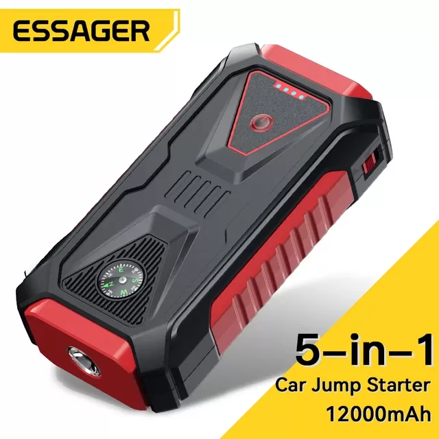 ESSAGER - Démarreur de Voiture Essager 20.000 mAh