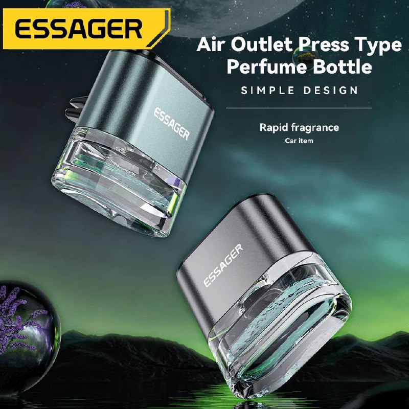 Désodorisant pour Sortie d'Air de Voiture ESSAGER. image 3