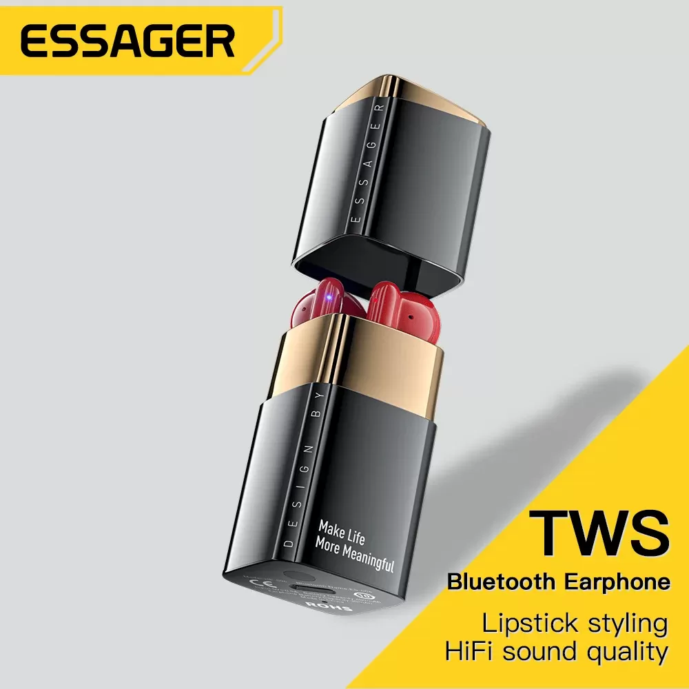 ESSAGER - Écouteurs Essager Bluetooth 5.3 TWS 