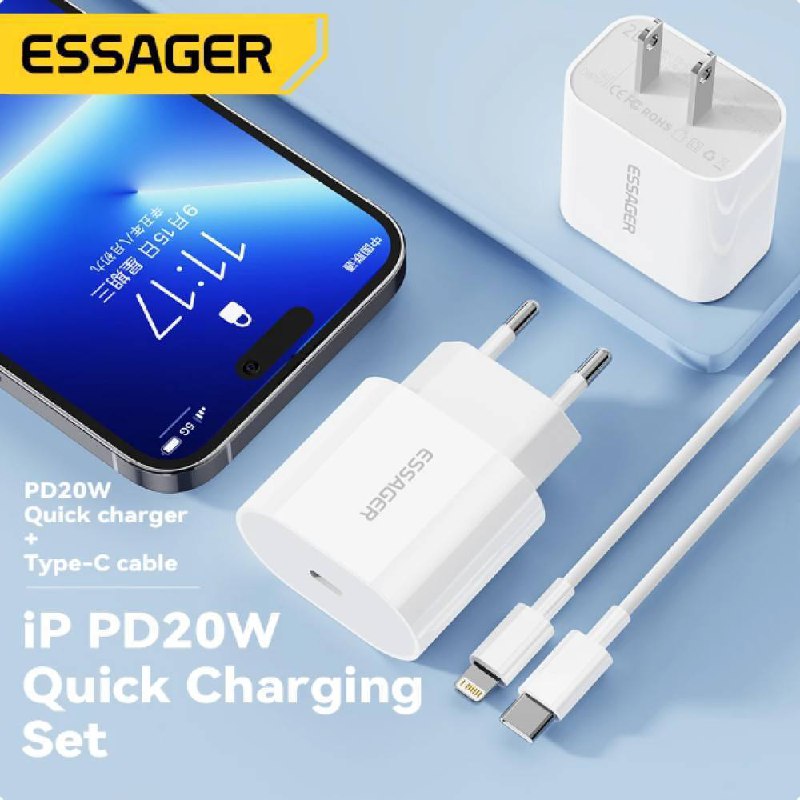 Essager Chargeur Type-C vers iPhone 20Wimage-2