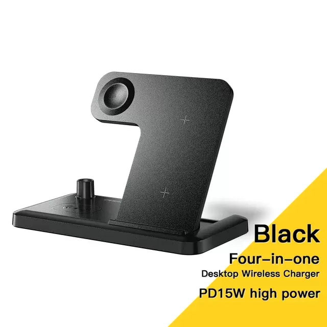 ESSAGER - Support de Charge sans Fil Essager 4 en 1