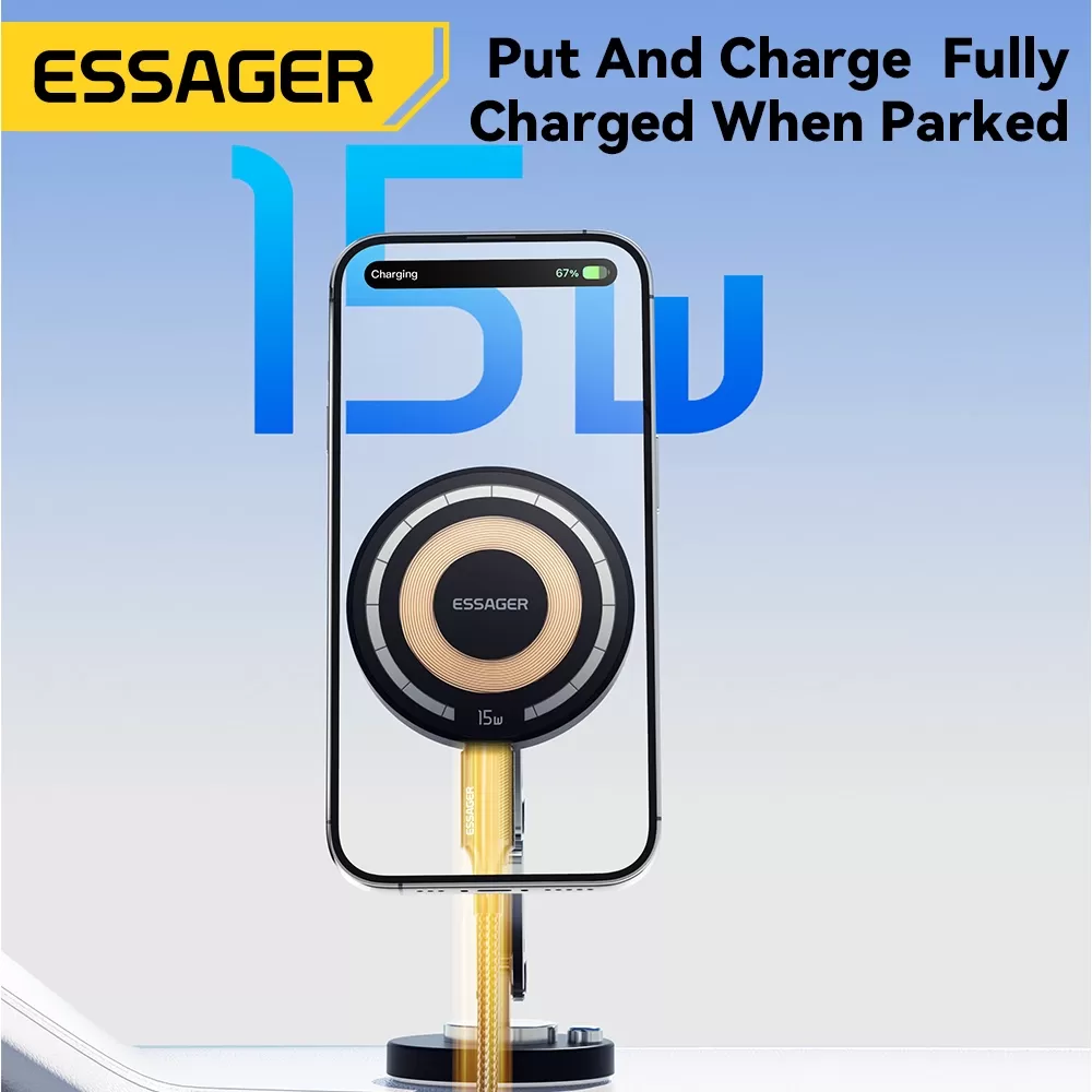 Support de Téléphone avec Charge Magnetique 15W image 3