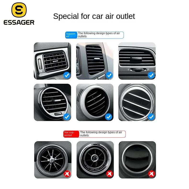 Support de Téléphone Essager Air Vent pour Voitureimage 4