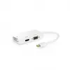 3 in 1 Mini DP Displayport to HDMI DVI VGA Adapter for MacBook Air Pro image 3