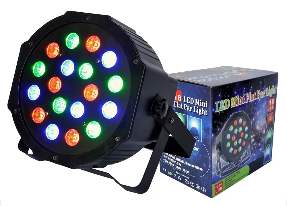 GENERALE - 7 LED Mini Flat Par Light
