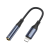 Adaptateur Audio Yesido YAU37 Lightning vers Jack 3,5 mm (Noir) image 1