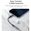 Adaptateur Audio Yesido YAU37 Lightning vers Jack 3,5 mm (Noir) image 3