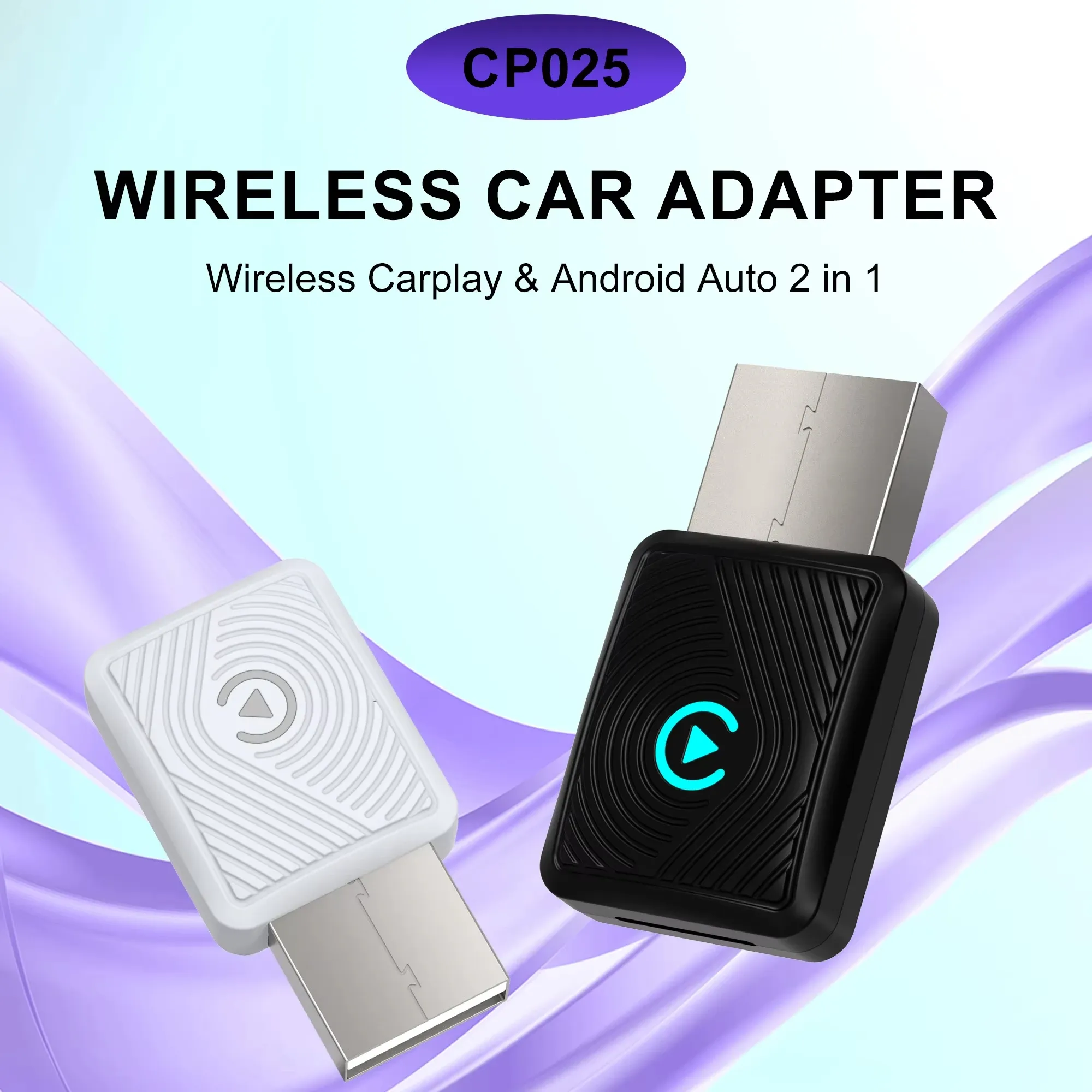 Adaptateur CarPlay Sans Fil Ultra-Rapide – Connexion Automatique pour iPhone