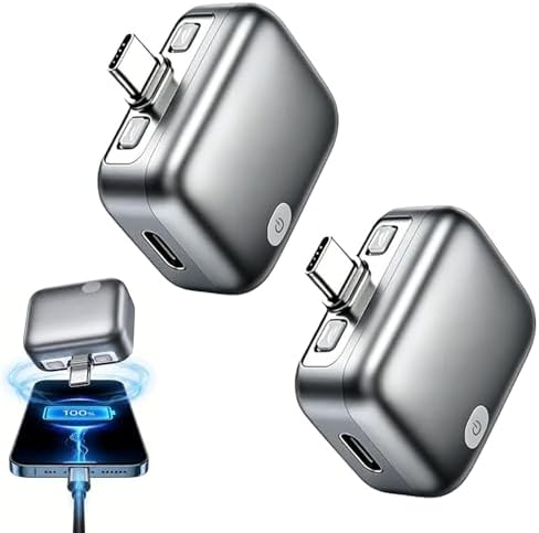 Adaptateur de Charge Intelligente USB & Type-C – Coupe-Courant Automatique et Sécurité Universelle (Pack de 2)