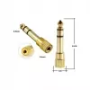 Adaptateur Fiche JACK 6.35mm vers 3.5mm mâle/femelle Audio image 1