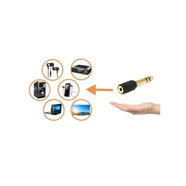 Adaptateur Jack Femelle vers Jack Mâleimage 4