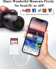 Adaptateur mémoire Lightning avec double fente pour cartes SD et TFimage-2