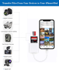 Adaptateur mémoire Lightning avec double fente pour cartes SD et TFimage 4