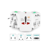 Adaptateur Prise Universel de Voyage (UK/US/AU/EU) – Chargeur Mural avec 2 Ports USB pour Voyageurs & Business image 1