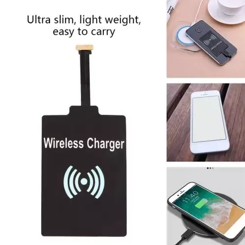 GENERALE - Adaptateur Récepteur de Charge sans Fil Micro USB Qi