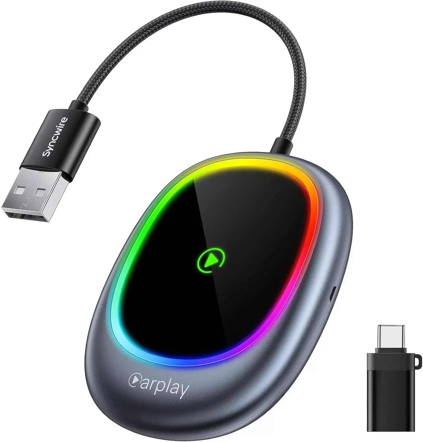 Adaptateur Sans Fil CarPlay & Android Auto 2-en-1 image 1