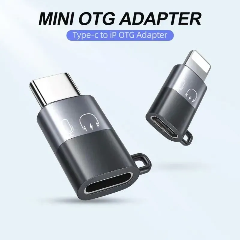 Adaptateur Type-C vers Lightning Audio & Charge – Compatible Microphone OTG