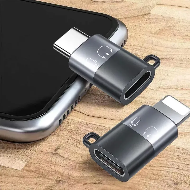 Adaptateur Type-C vers Lightning Audio & Charge – Compatible Microphone OTGimage-2