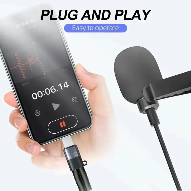 Adaptateur Type-C vers Lightning Audio & Charge – Compatible Microphone OTGimage 4