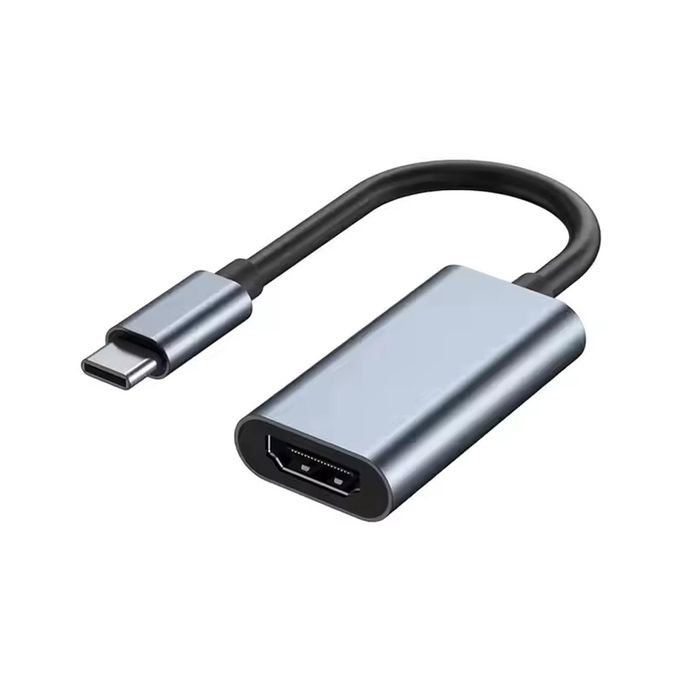Adaptateur USB-C Femelle vers HDMI 4K – Convertisseur Vidéo Ultra HD Haute Performance image 1