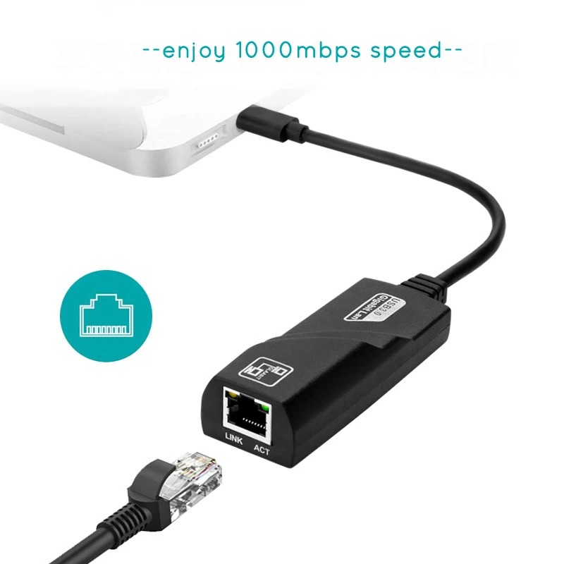 Adaptateur USB-C vers Ethernet Gigabit image 3