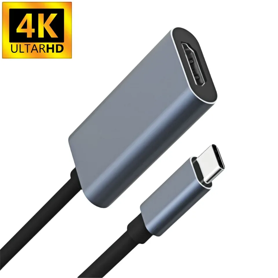 Adaptateur USB-C vers HDMI 4K – Convertisseur Ultra HD pour MacBook Pro, Air et Samsungimage-2