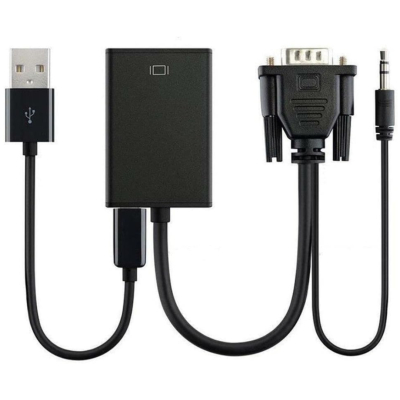 GENERALE - Adaptateur VGA vers HDMI 1080P