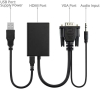 Adaptateur VGA vers HDMI 1080Pimage 4