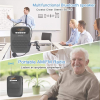Amplificateur de Voix Portable 15W avec Micro Filaire – Bluetooth, Radio FM, Enregistreur & Haut-Parleur Tout-en-Unimage-2