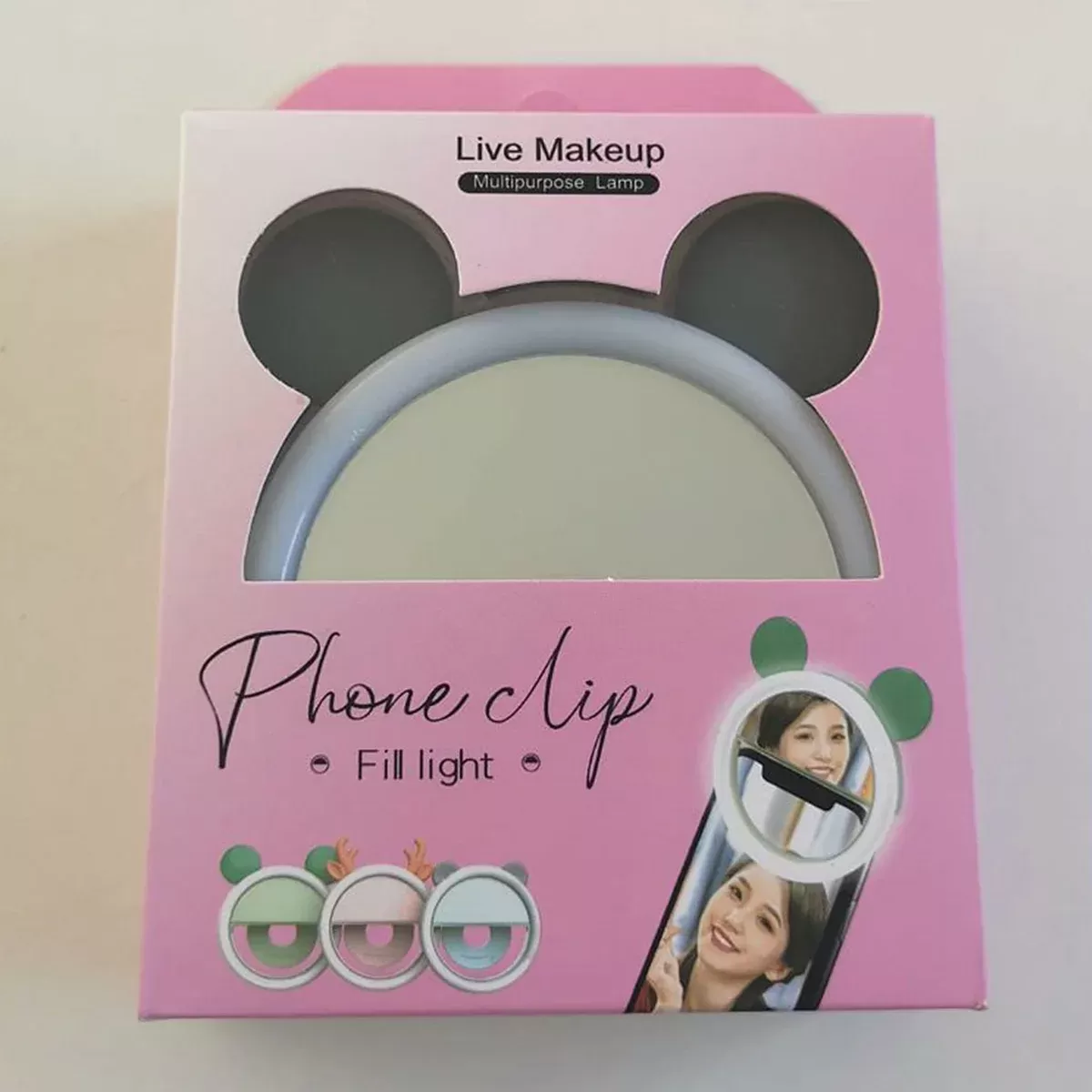 Anneau Lumineux LED pour Téléphone avec Miroir image 3