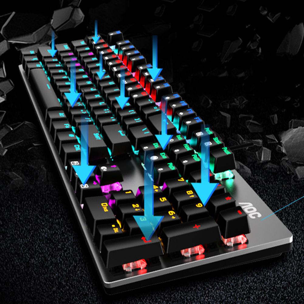 Clavier de Jeu Mécanique AOC GK410 image-2